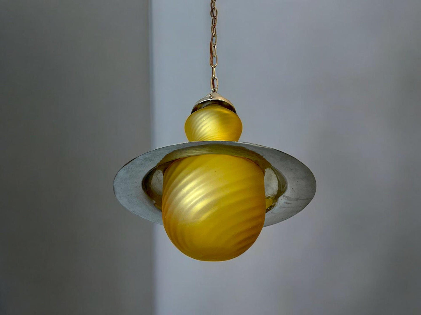 Large Space Age chandelier