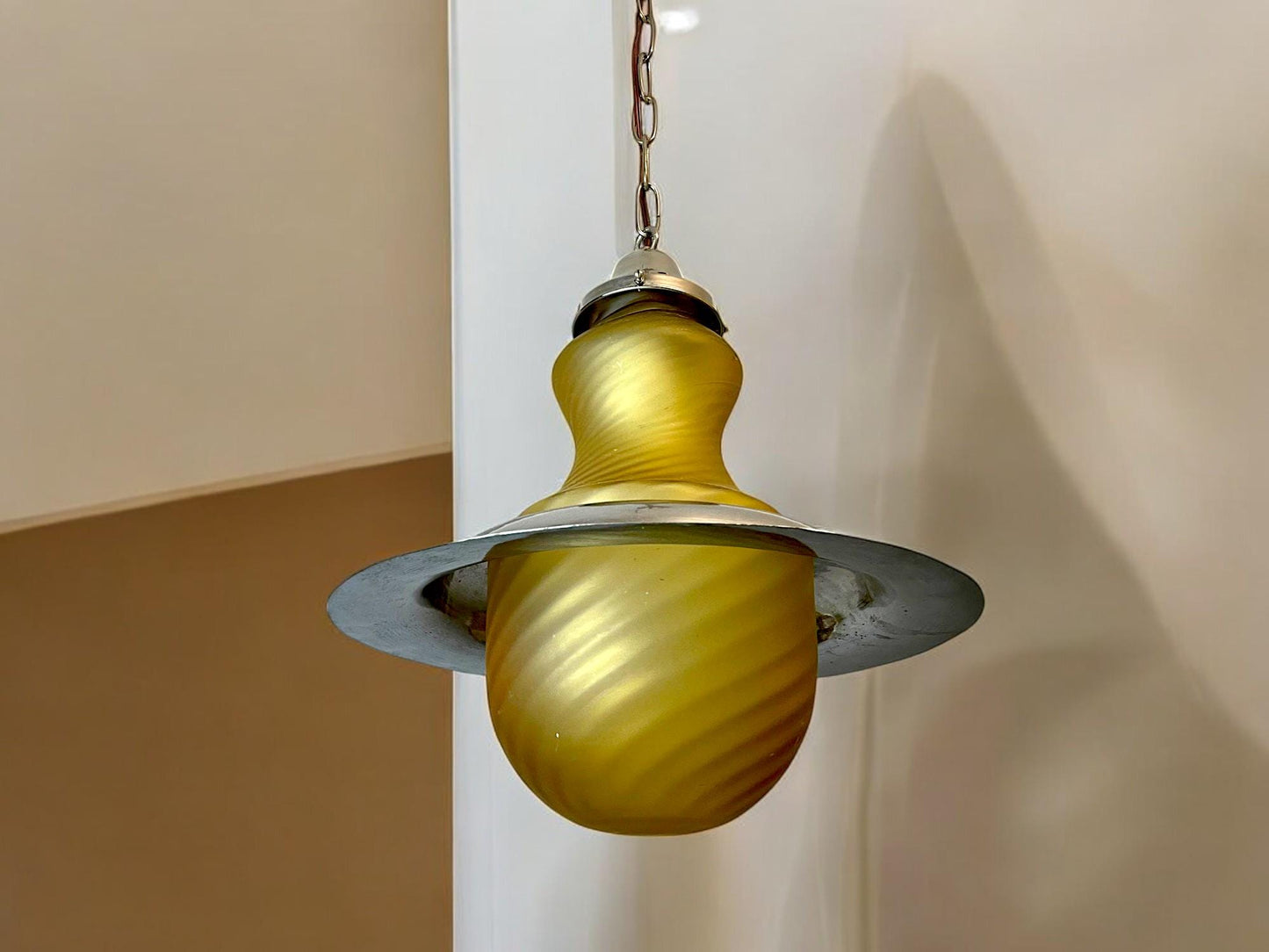 Large Space Age chandelier
