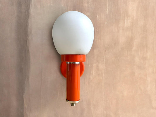Orange wall sconce