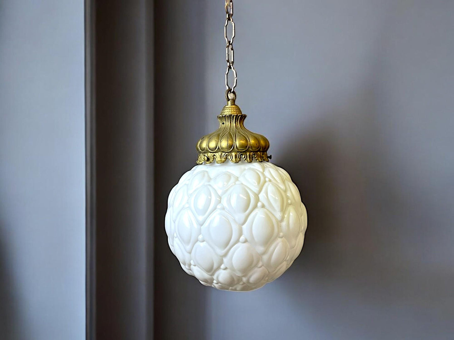 Art Deco hanging light