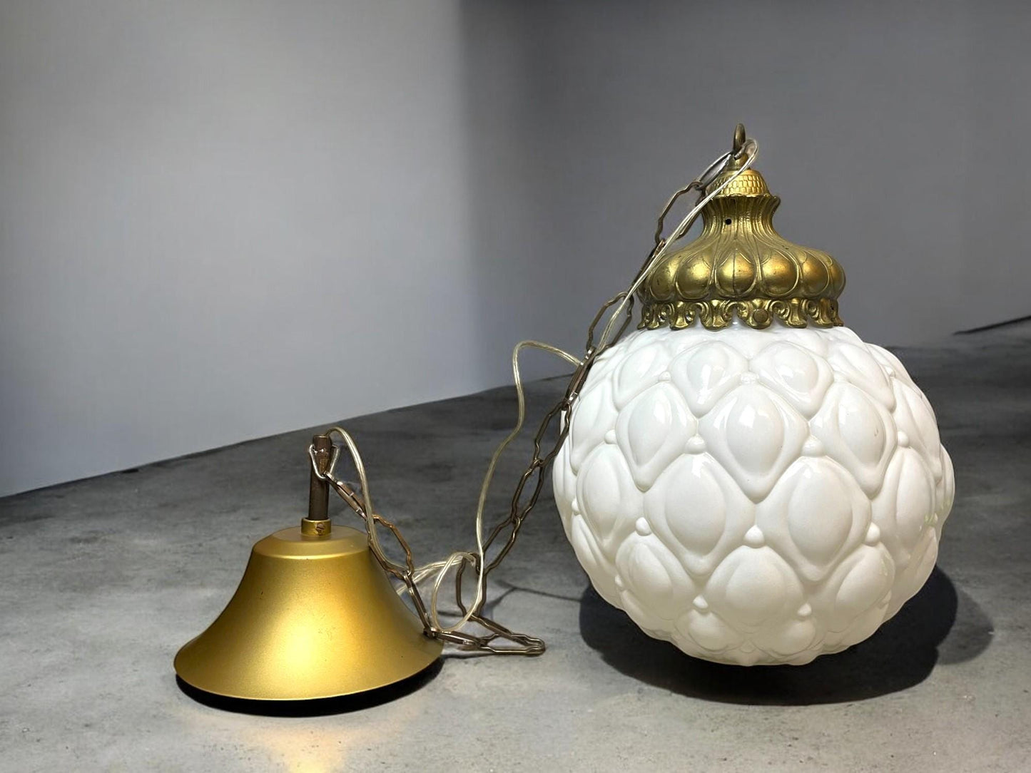 Art Deco hanging light