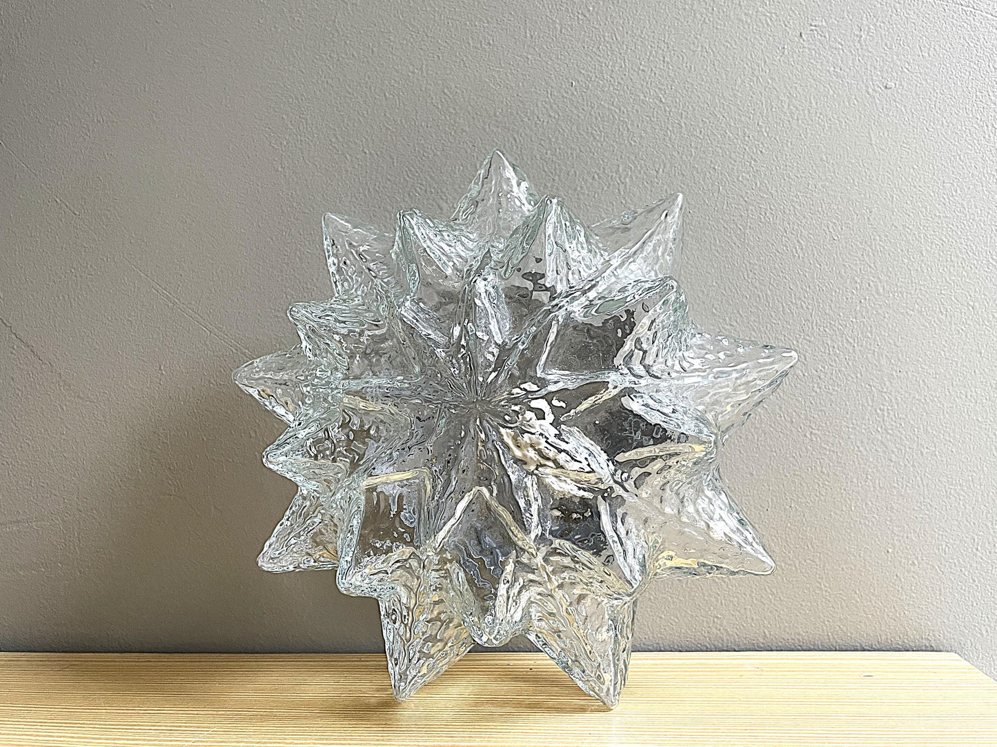 Flush ceiling mount light snowflake