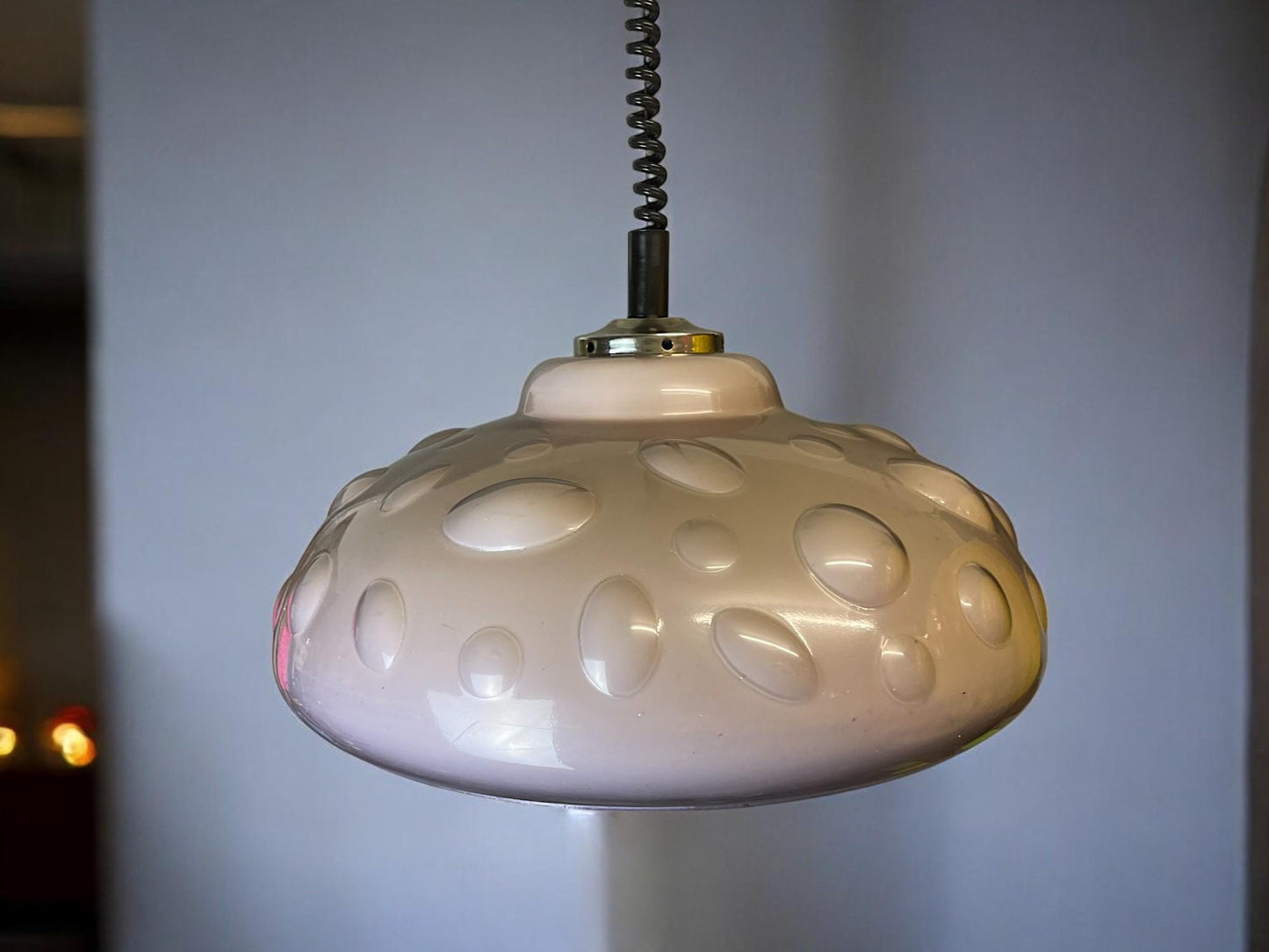 Vintage pull down light