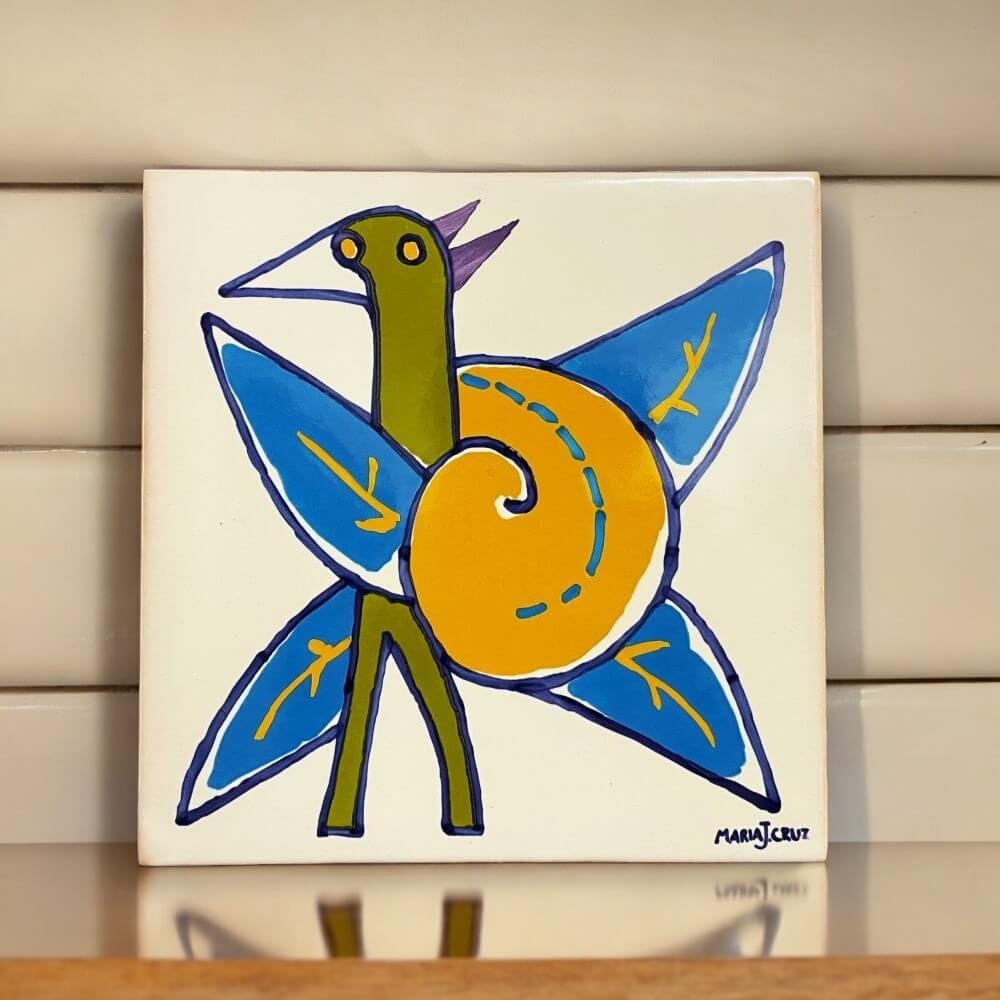 Portuguese ceramic tile art by Viuva Lamego Limited Edition