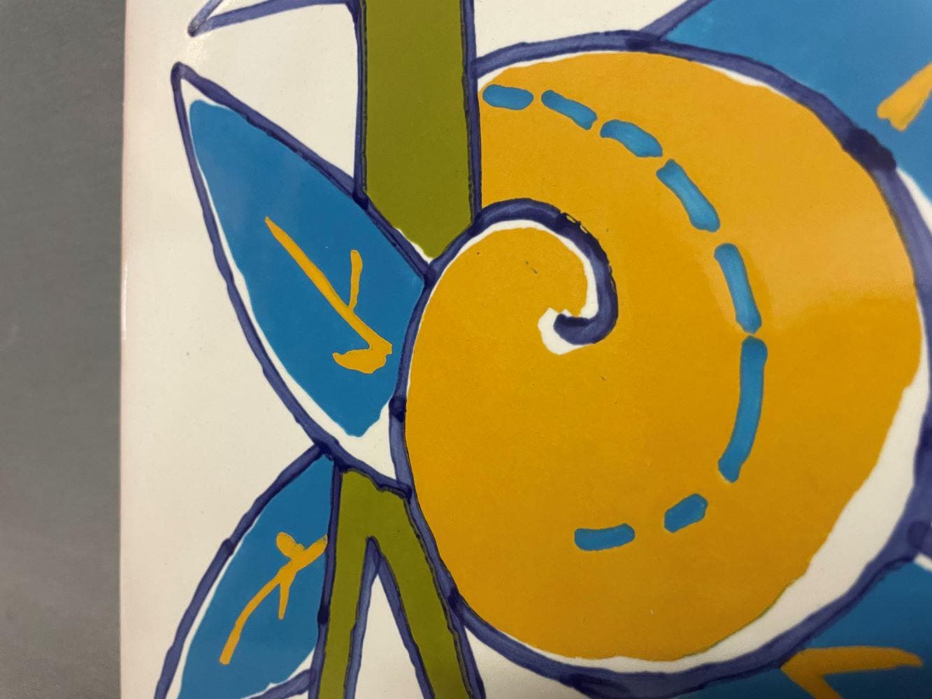 Portuguese ceramic tile art by Viuva Lamego Limited Edition