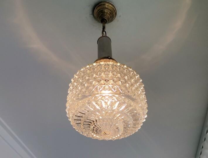 Pendant light fixture vintage