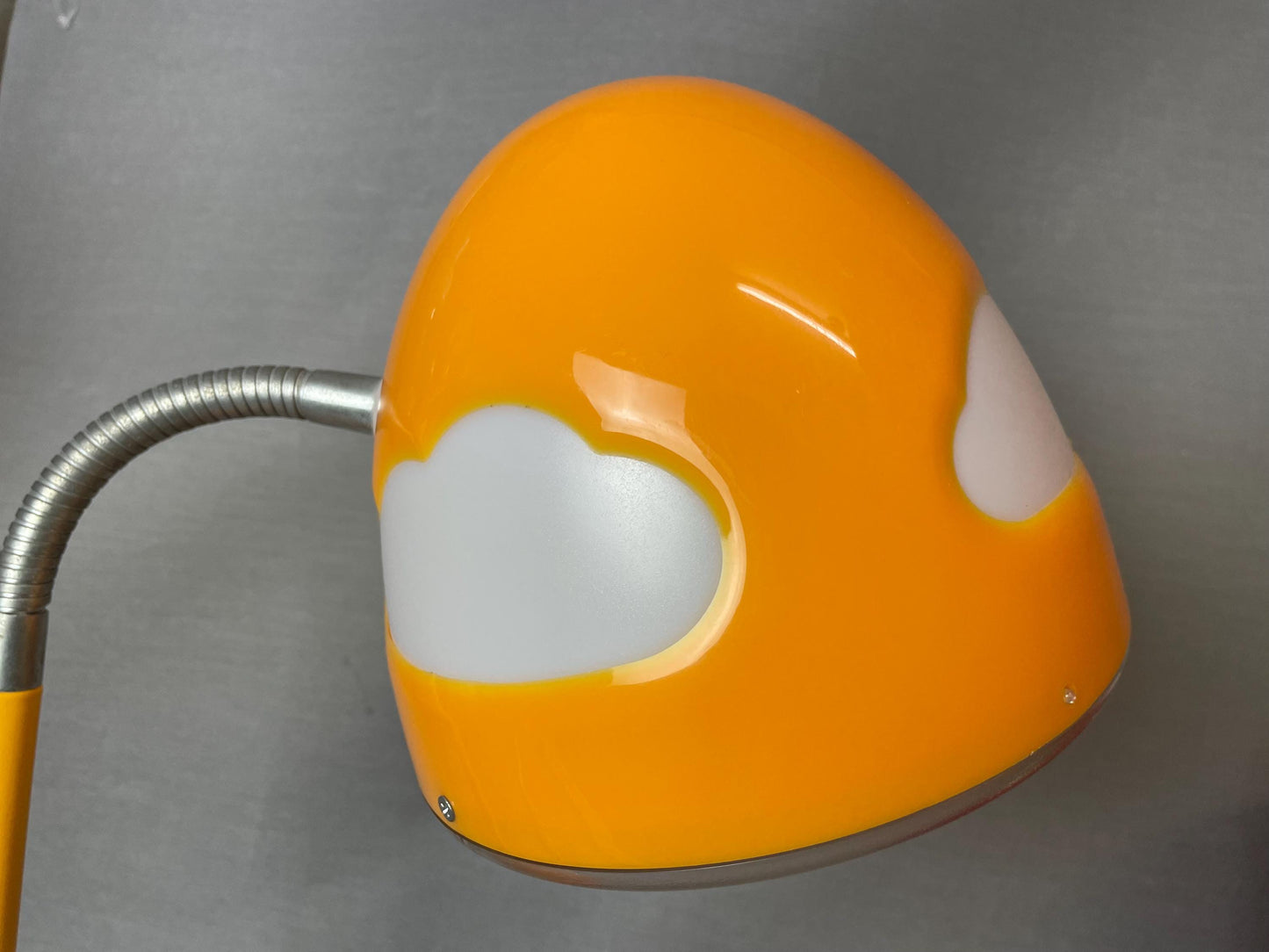 LED table lamp vintage goose neck orange IKEA lamp