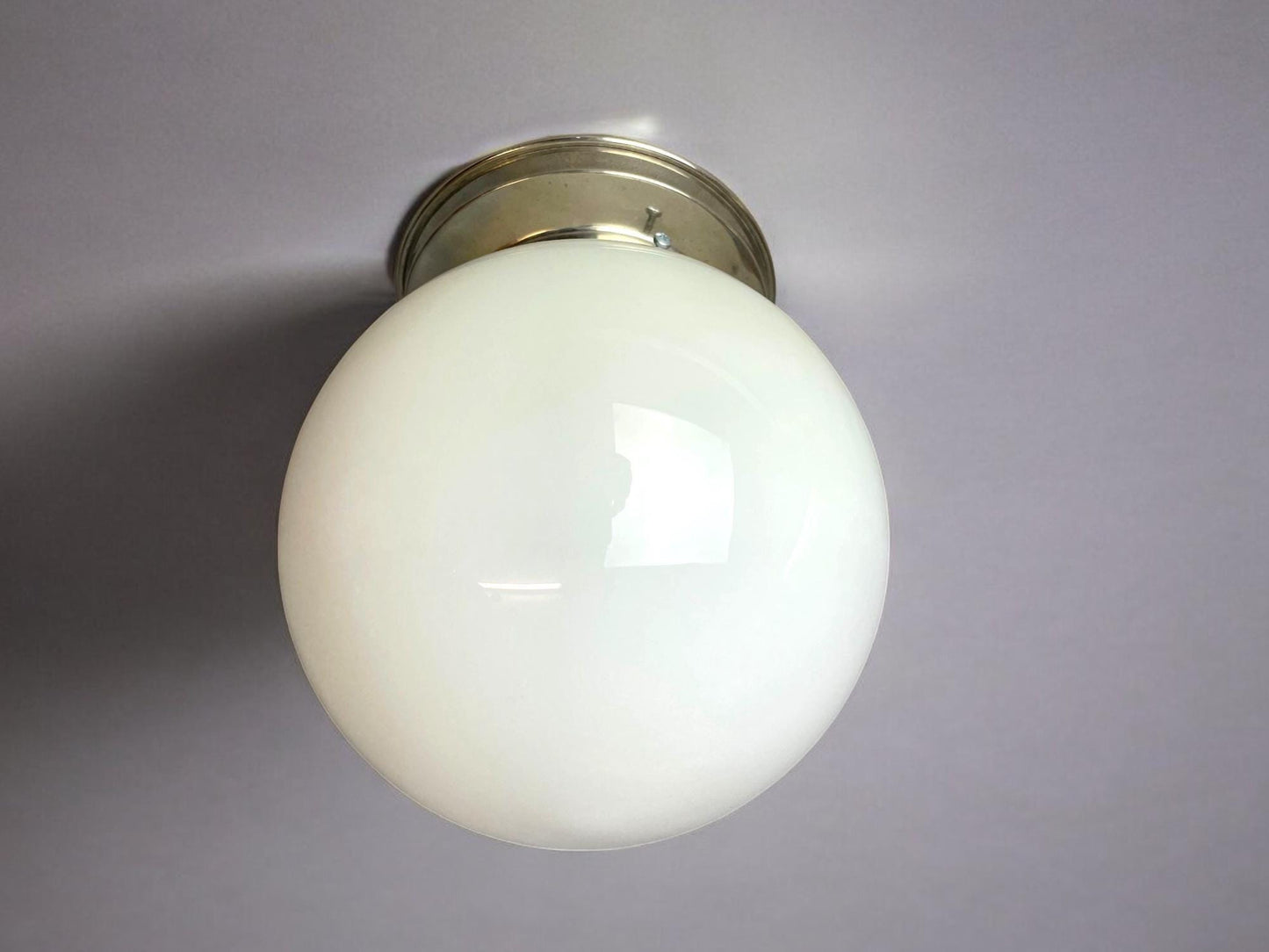 Flush mount globe light