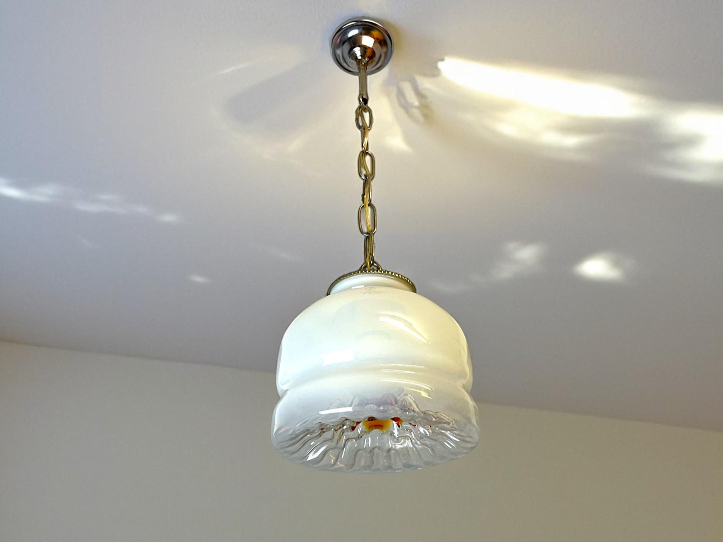 Pair ceiling lights Mazzega style