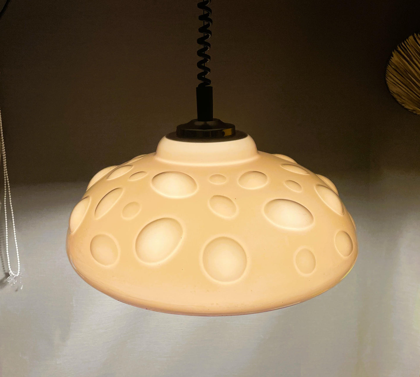 Vintage pull down light