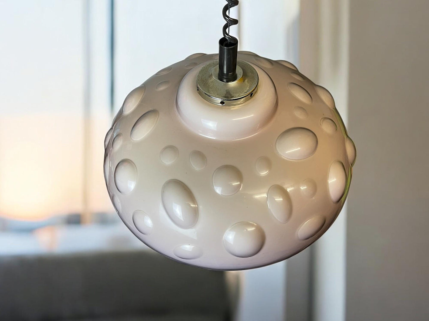 Vintage pull down light