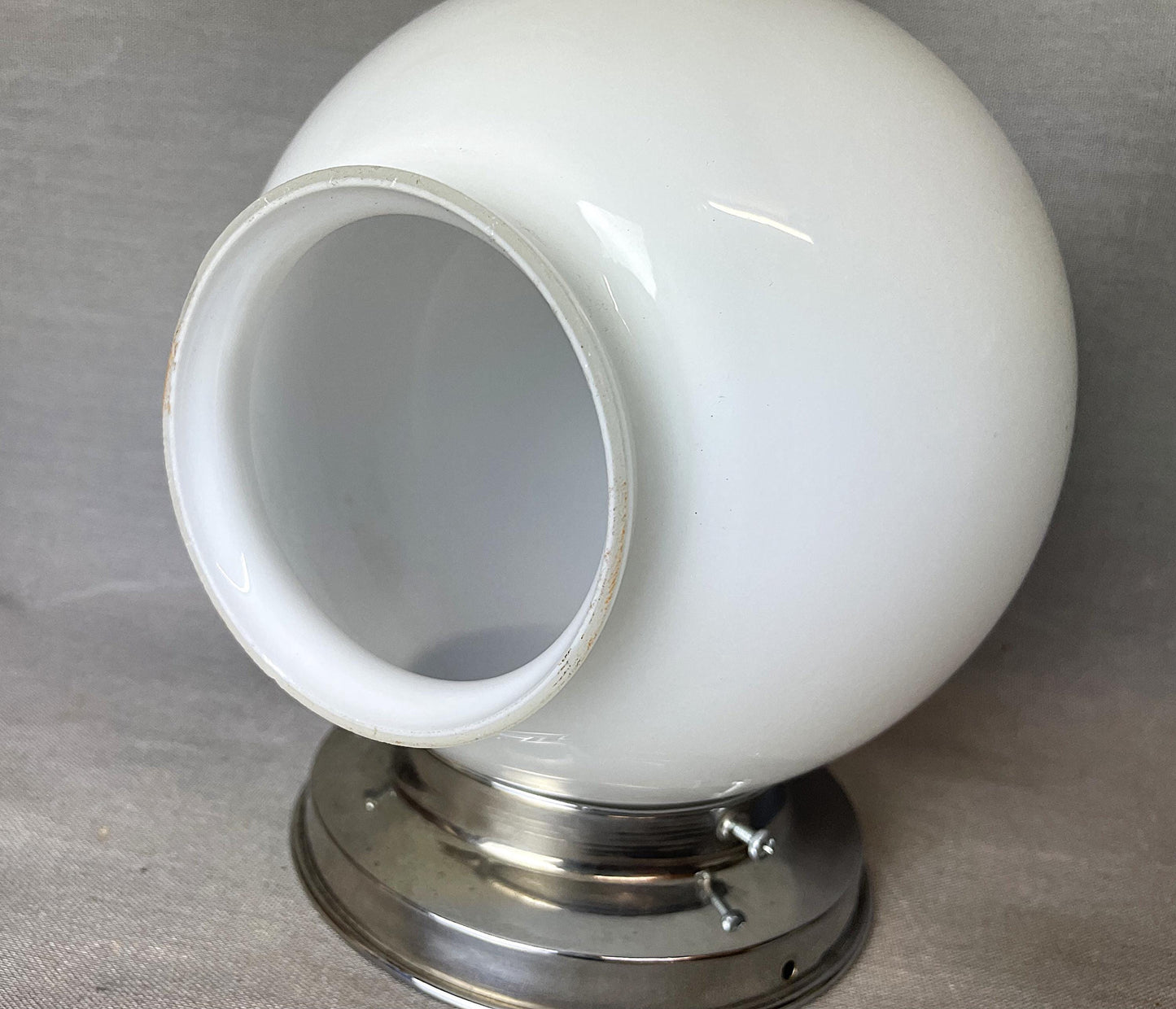 Flush mount globe light