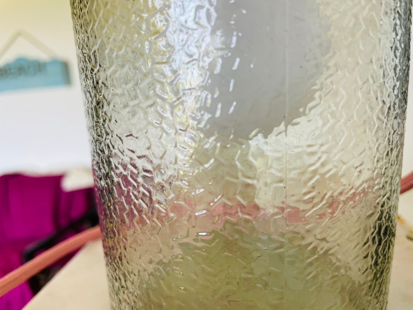 Soviet Mason Jar Lamp