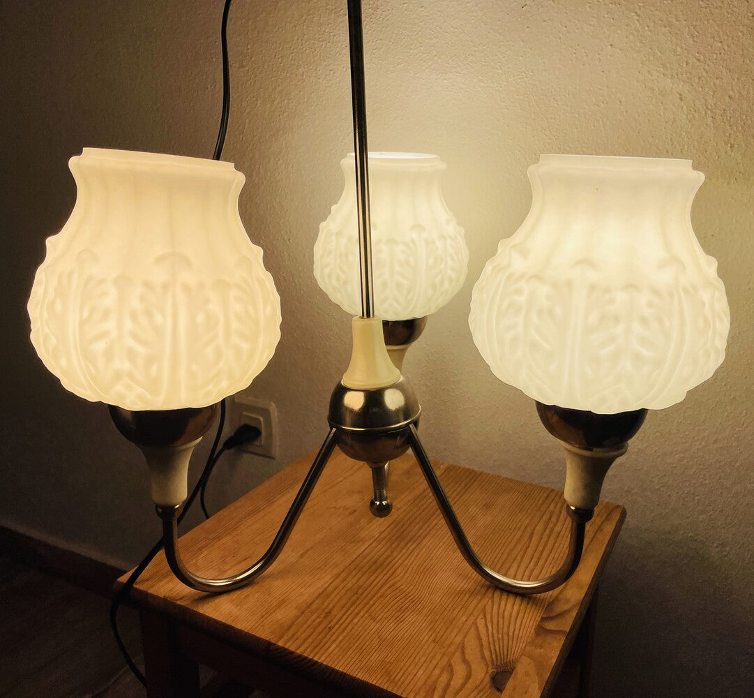 Mid Century Modern 3-light Chandelier