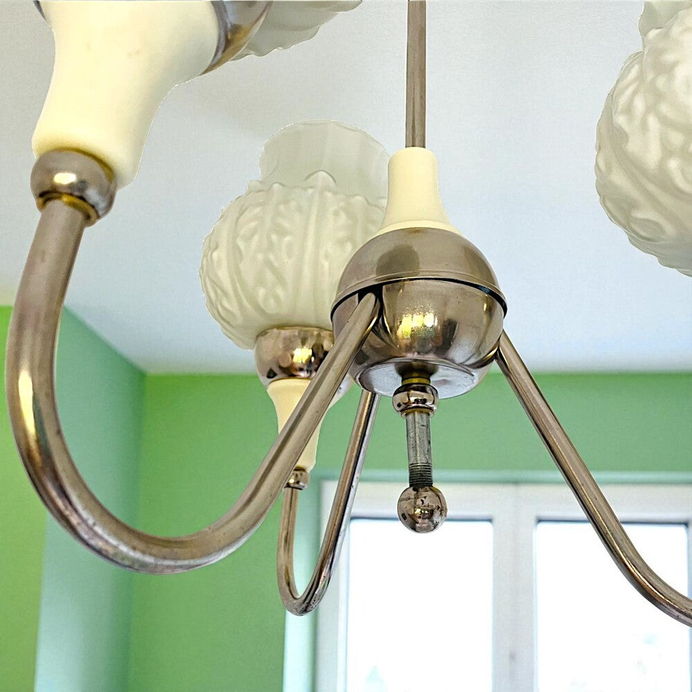 Mid Century Modern 3-light Chandelier