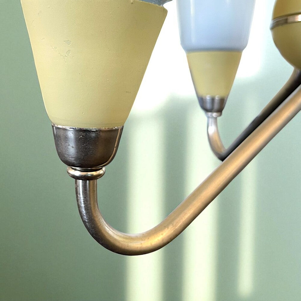 Mid Century Modern 3-light Chandelier