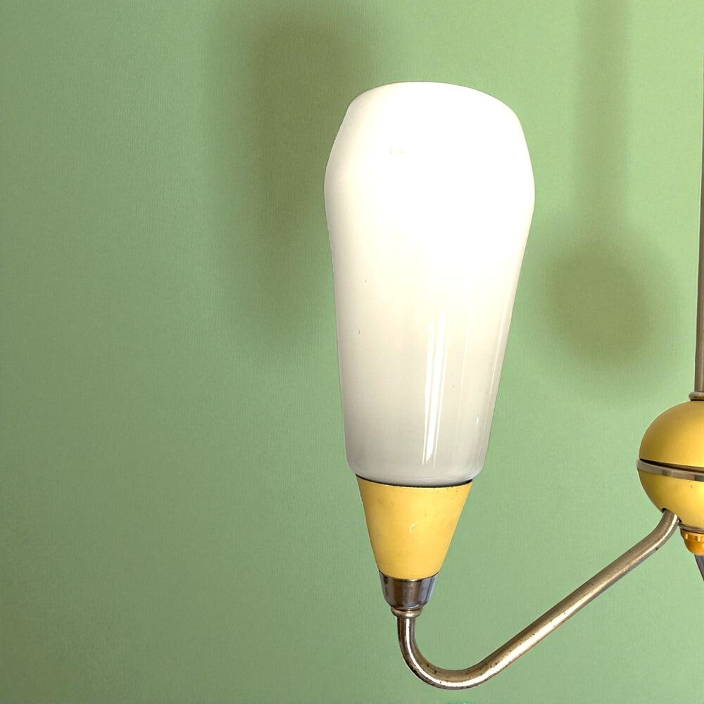 Mid Century Modern 3-light Chandelier