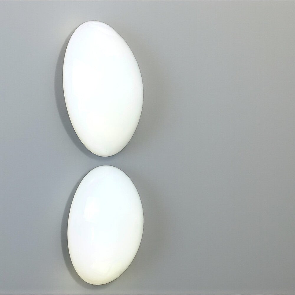 Pair minimalist flush mount lights