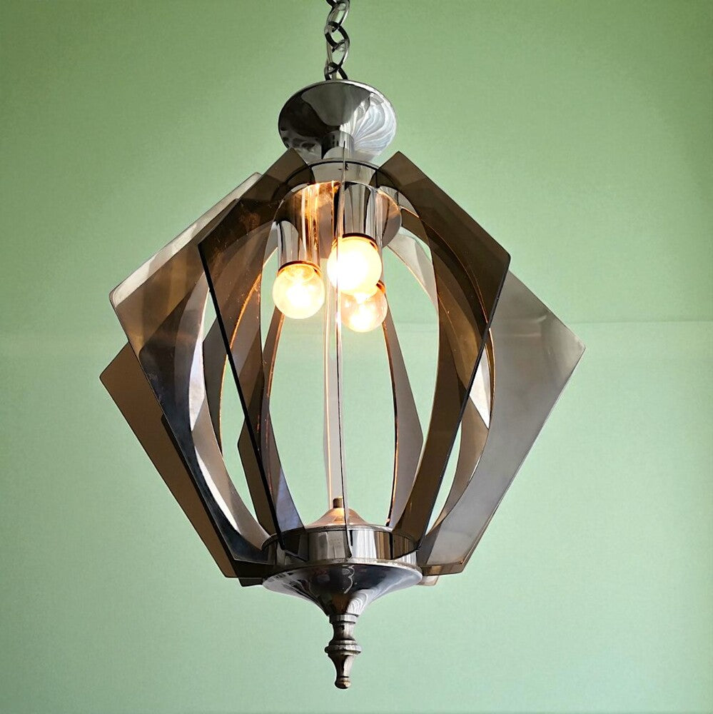 Modern Hanging Light with 3 lights