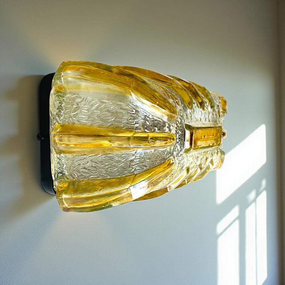 Murano Glass Flush Mount Light