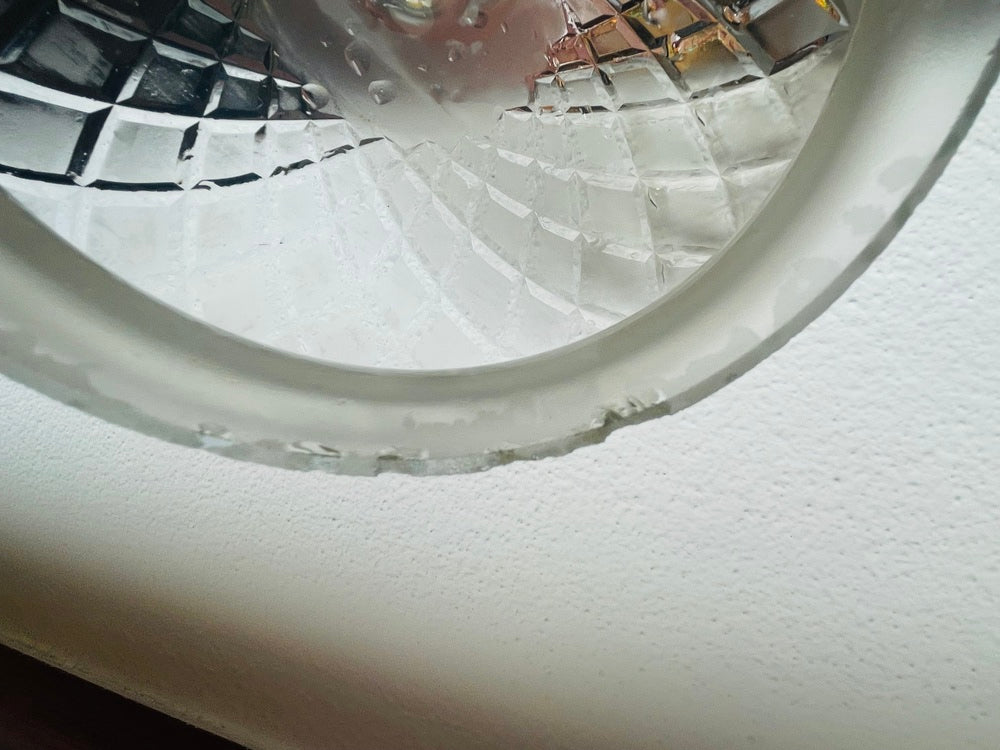 Ornate glass ceiling or wall light