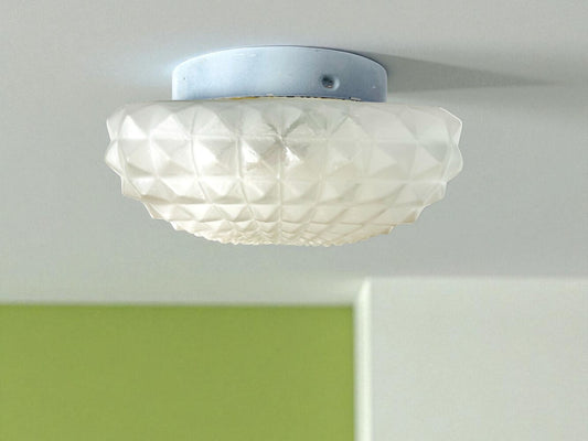 Ornate glass ceiling or wall light