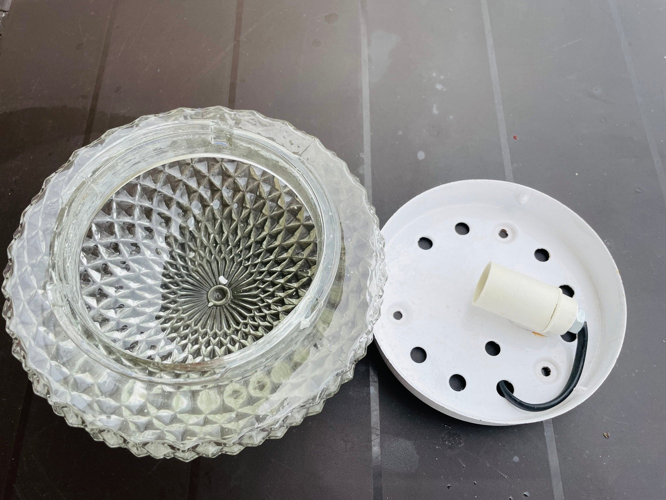 Pair of Flush Mount Wall Sconces