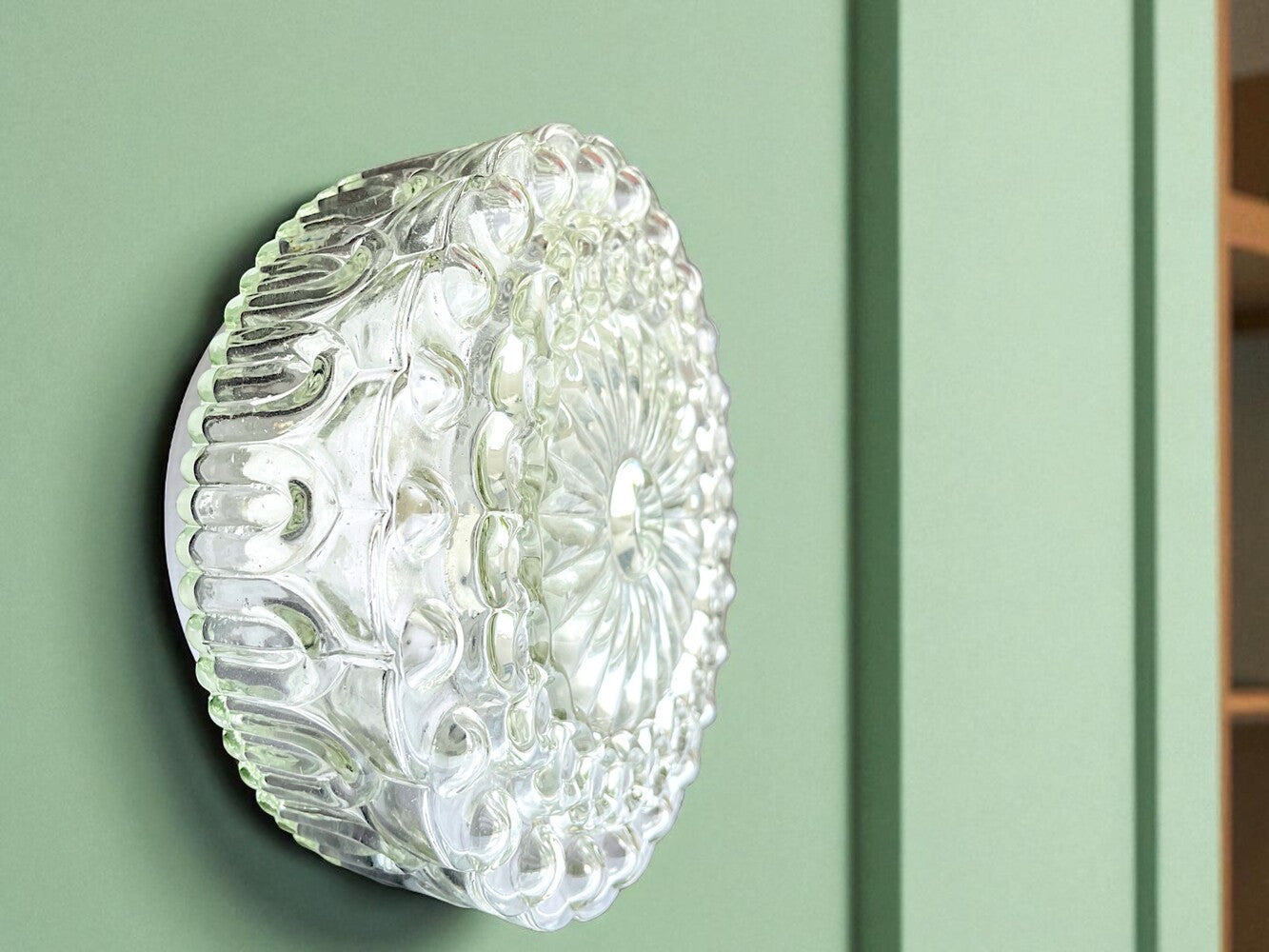 Pair of Flush Mount Wall Sconces
