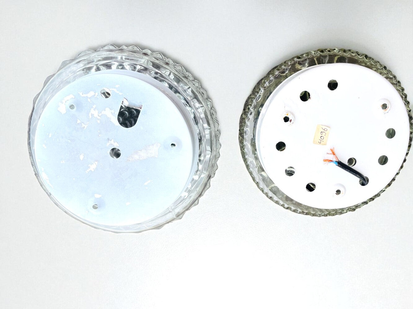 Pair of Flush Mount Wall Sconces