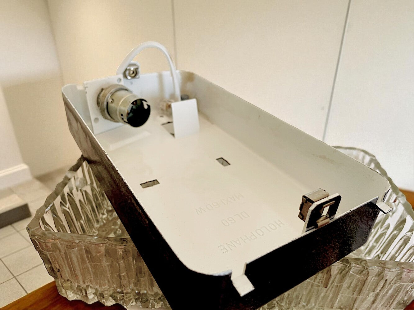 Rectangular Glass Wall Sconce