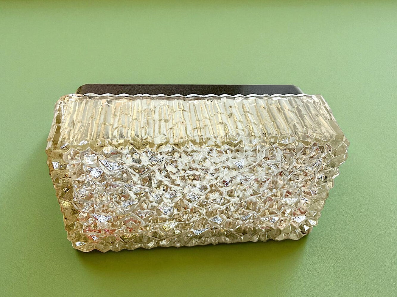 Rectangular Glass Wall Sconce