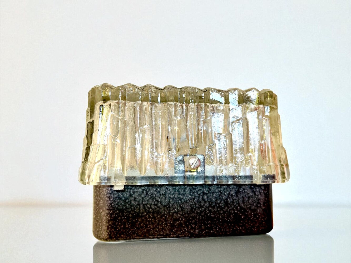 Rectangular Glass Wall Sconce