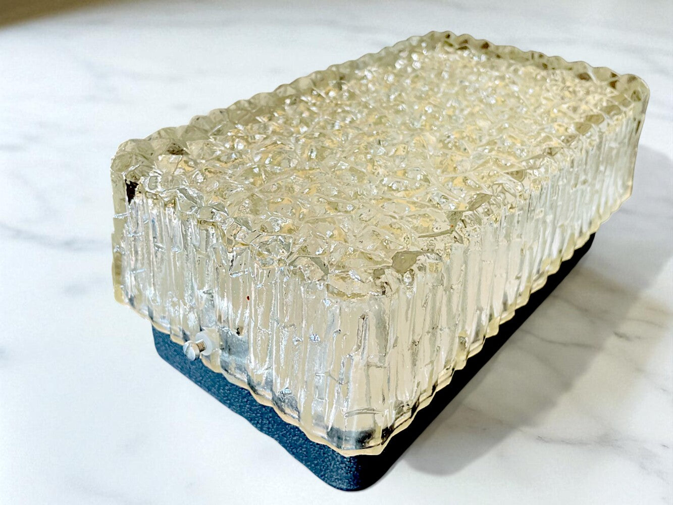 Rectangular Glass Wall Sconce