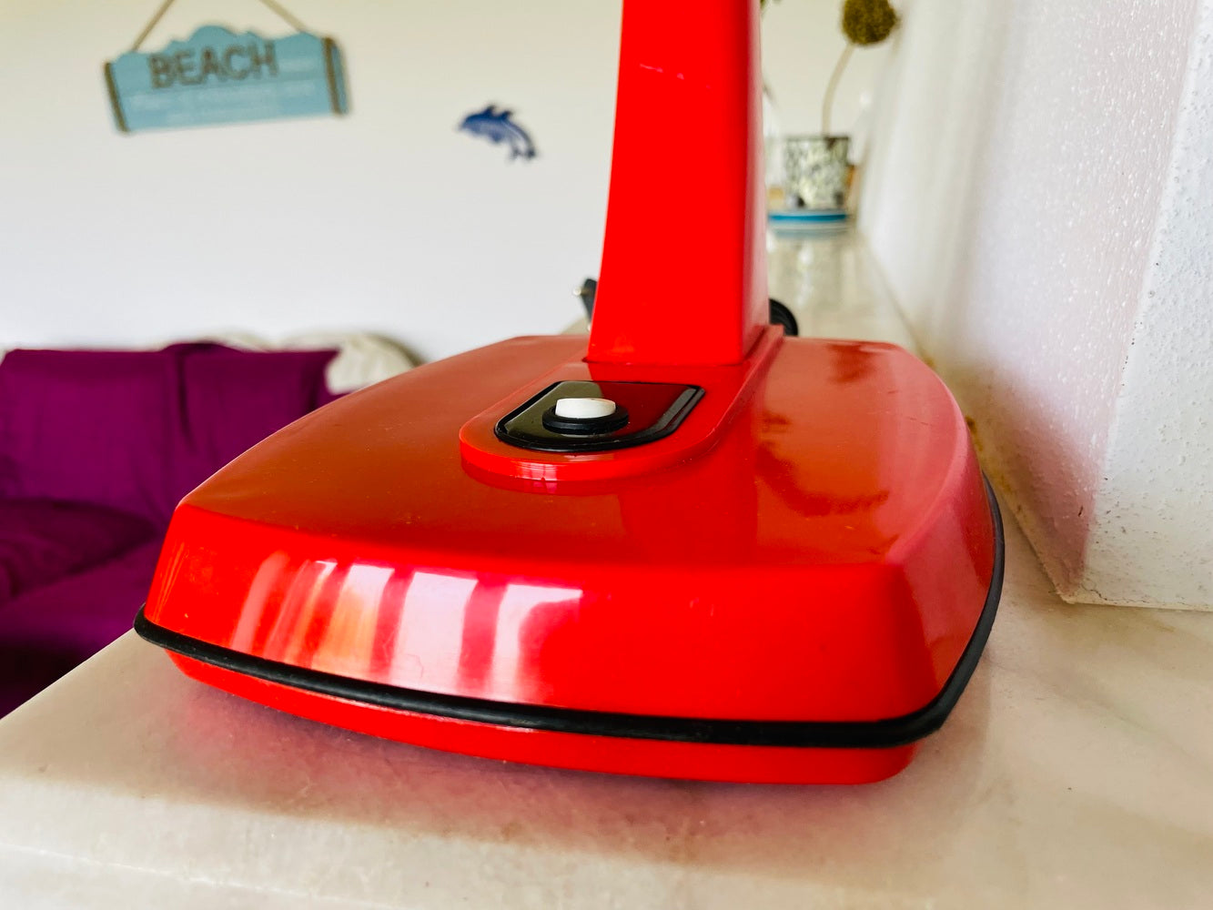 Retro Red Desk Lamp