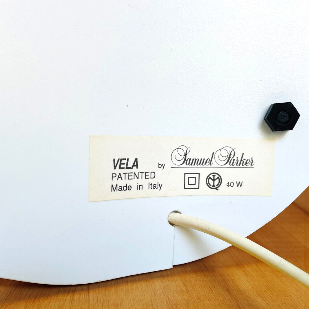 Vela table lamp by Samuel Parker