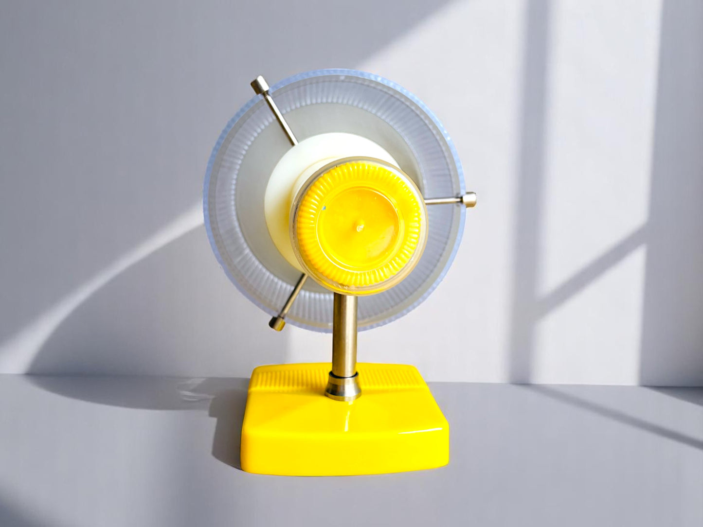 Yellow wall sconce lamp