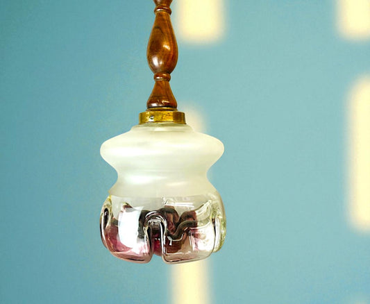 Mazzega style hanging lamp