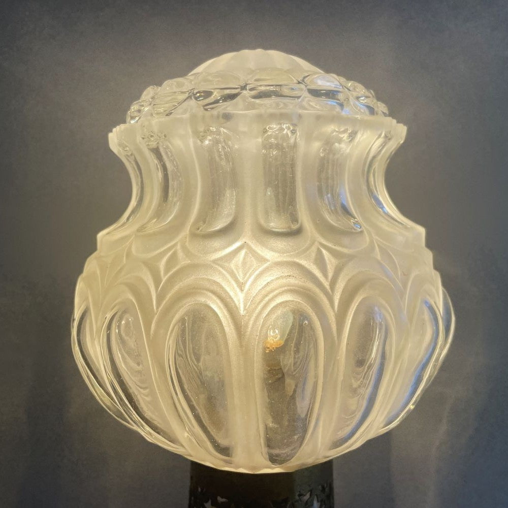 Marble alabaster table lamp