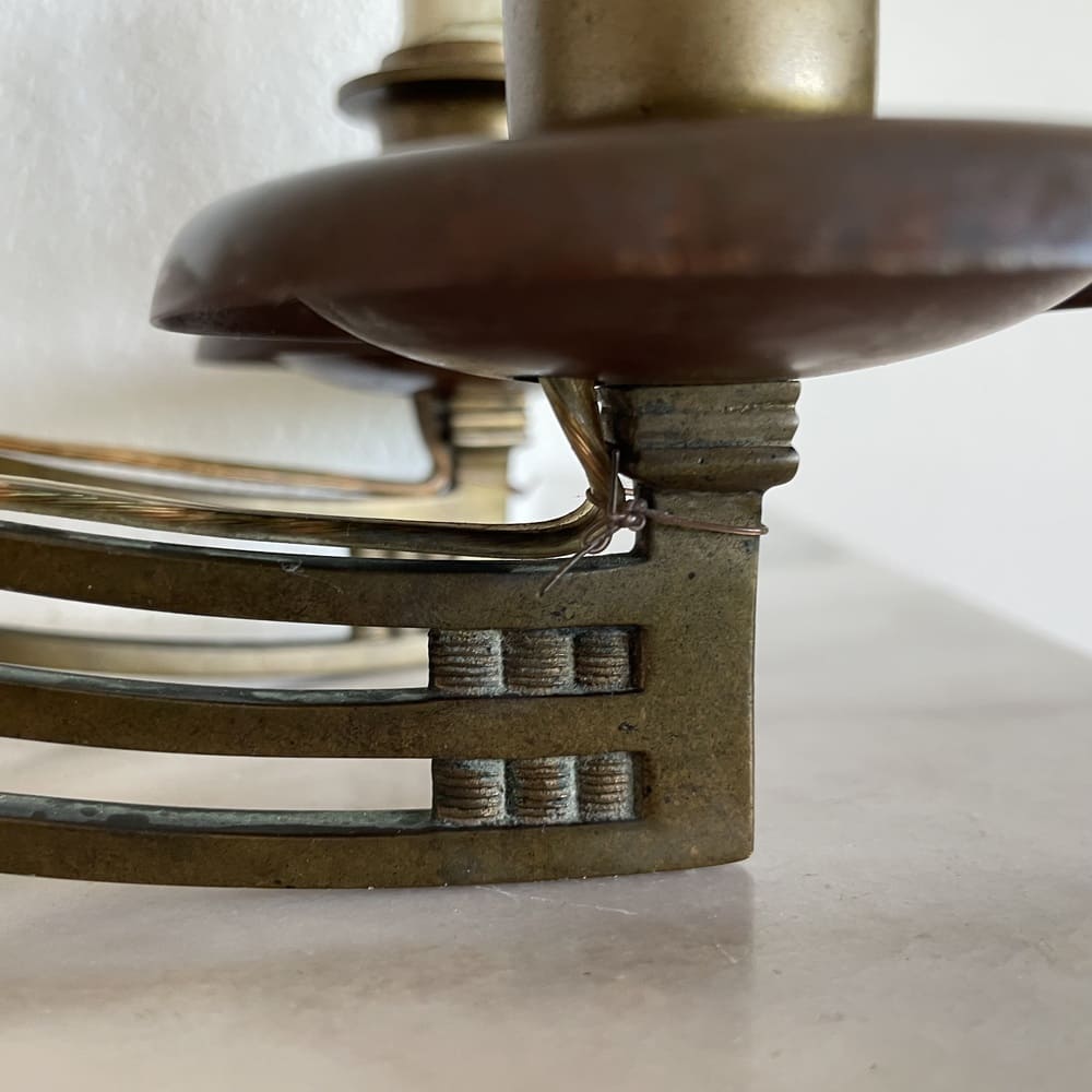 Art Noveau Double Wall Sconce