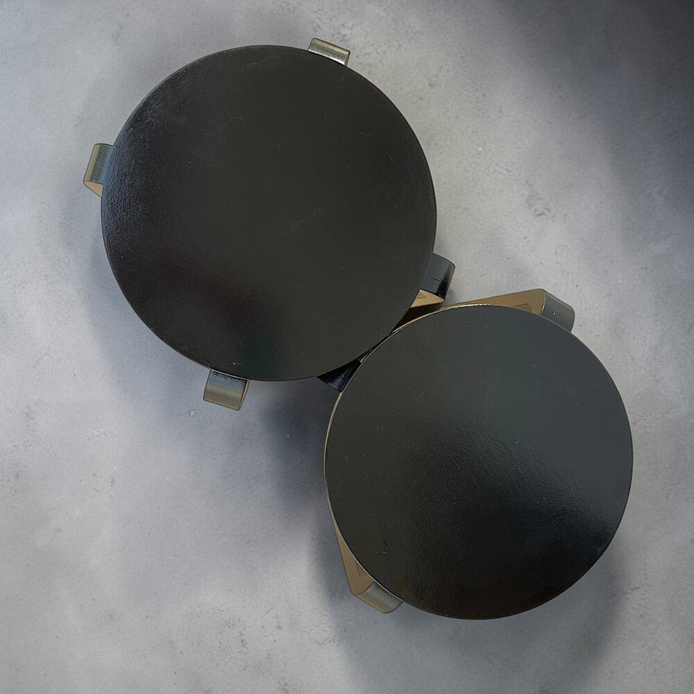 Pair IKEA Frosta shools black