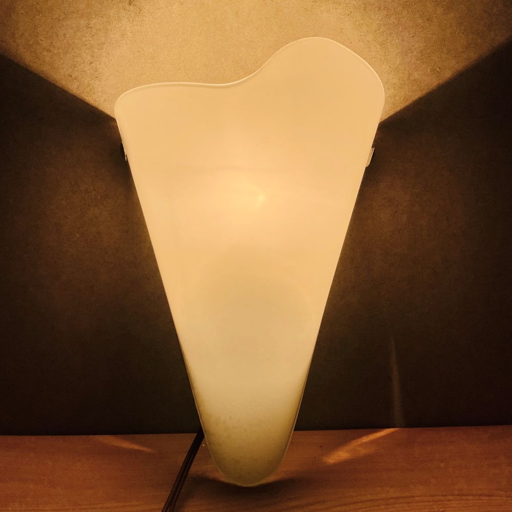 Minimalist Glass Wall Sconce