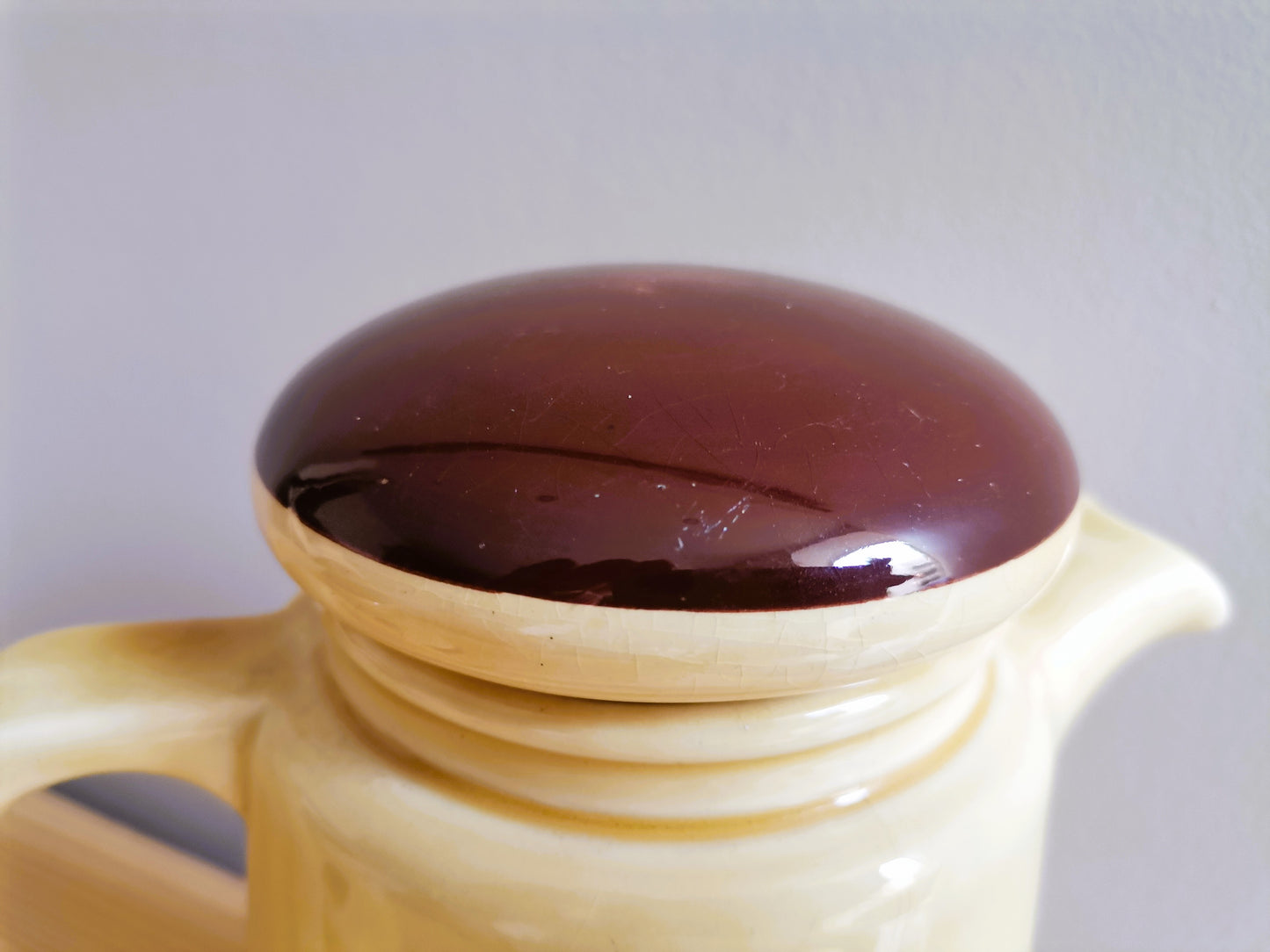 Portuguese ceramic tea coffee pot Sado