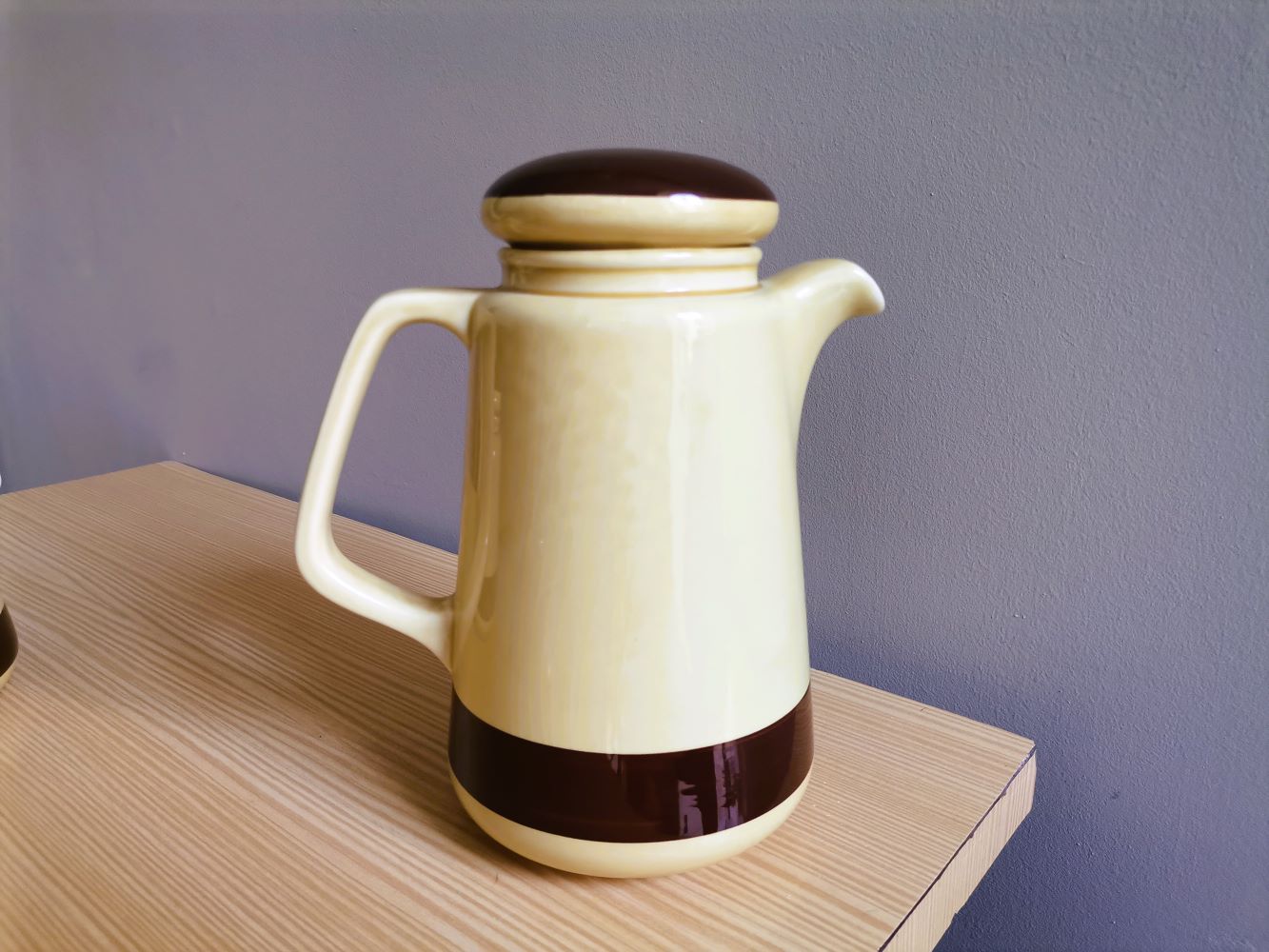 Portuguese ceramic tea coffee pot Sado