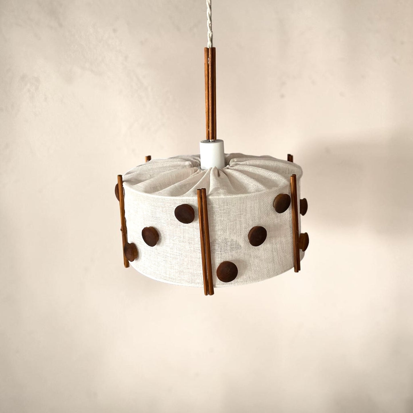 Japandi style pendant light