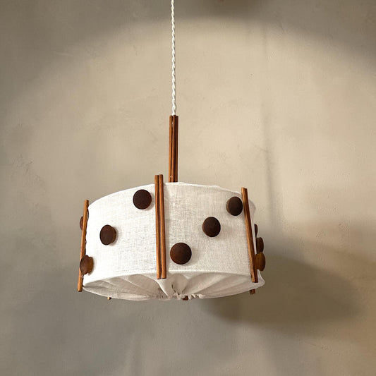 Japandi style pendant light