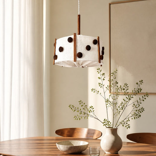 Japandi style pendant light