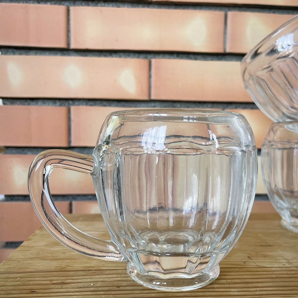 Set of beer glasses 1960s