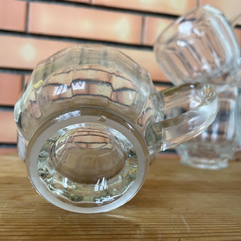 Set of beer glasses 1960s
