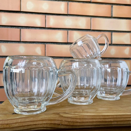 Set of beer glasses 1960s