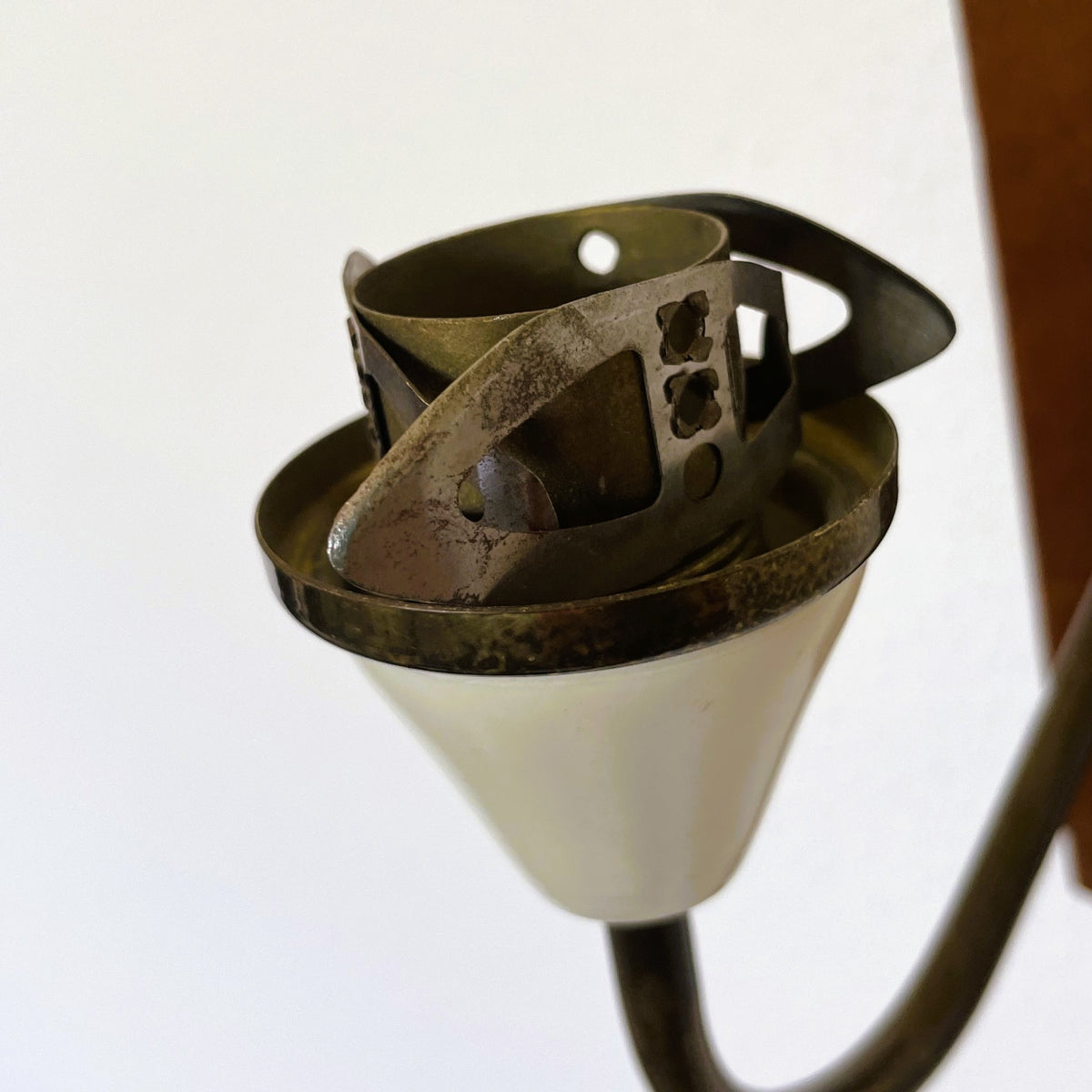 Danish Modern Teak Sconce